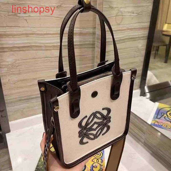 designer handbag women loewss's bags autumn and winter 2022 printed shopping m