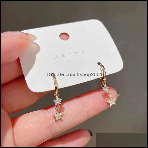 hoop huggie hoop hie 925 sliver earrings crystal star chain romantic sweet woman jewelry 3436 q2 drop delivery 2021 ffshop2001 dhxy8, Golden;silver
hoop huggie hoop hie 925 sliver earrings crystal star chain romantic sweet woman jewelry 3436 q2 drop delivery 2021 ffshop2001 dhxy8, Golden;silver