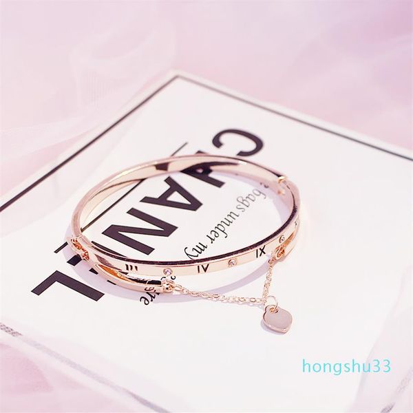 whole- rose gold stainless steel bracelets bangles female heart forever love brand charm bracelet for women famous jewelry275u, Golden;silver
whole- rose gold stainless steel bracelets bangles female heart forever love brand charm bracelet for women famous jewelry275u, Golden;silver