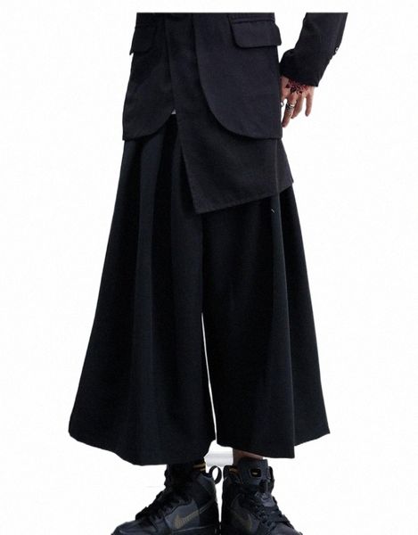 men's pants men's pants casual dark department high waist slimming irregular large japanese loose wide leg trendy men h0gg#, Black
men's pants men's pants casual dark department high waist slimming irregular large japanese loose wide leg trendy men h0gg#, Black