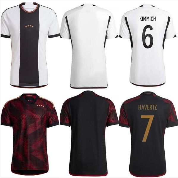 2022 2023 hummels soccer jersey kroos gnabry werner draxler reus muller gotze football shirt germanys men kids kit, Black;yellow
2022 2023 hummels soccer jersey kroos gnabry werner draxler reus muller gotze football shirt germanys men kids kit, Black;yellow