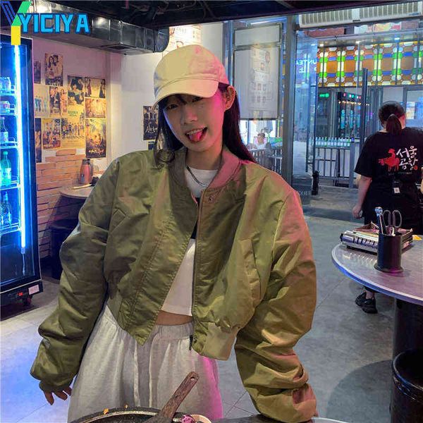 women's jackets yiciya bomber woman varsity jacket baseball jacket black bombers women's winter coats fashion overcoat female met, Black;brown
women's jackets yiciya bomber woman varsity jacket baseball jacket black bombers women's winter coats fashion overcoat female met, Black;brown