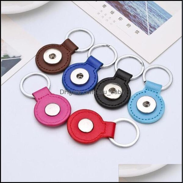 keychains round pu leather snap button keychain 8 colors key rings fit diy 18mm jewelry drop delivery 2021 fashion accessories dhselle dhh0a, Silver
keychains round pu leather snap button keychain 8 colors key rings fit diy 18mm jewelry drop delivery 2021 fashion accessories dhselle dhh0a, Silver