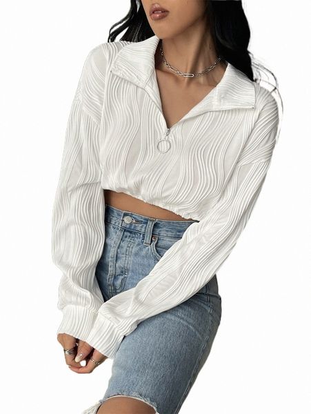 women's hoodies & sweatshirts drop shoulder half zipper crop sweatshirt x2i0#, Black
women's hoodies & sweatshirts drop shoulder half zipper crop sweatshirt x2i0#, Black