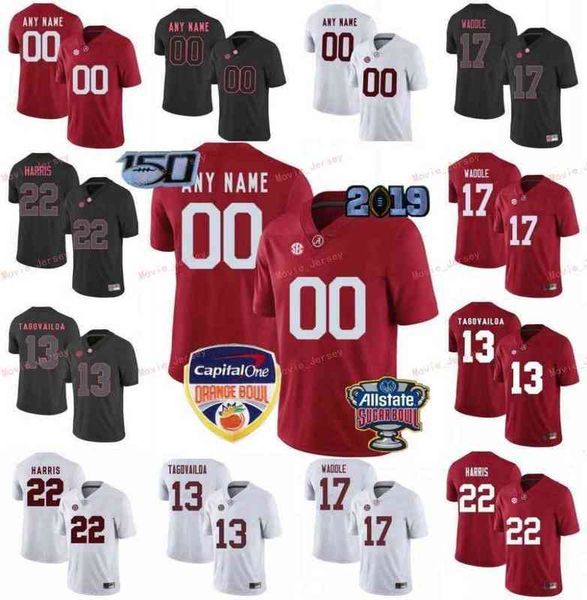 american college football wear stitched custom 1 nick saba 10 mac jones 11 henry ruggs iii 12 joe namath alabama crimson tide college youth, Black
american college football wear stitched custom 1 nick saba 10 mac jones 11 henry ruggs iii 12 joe namath alabama crimson tide college youth, Black