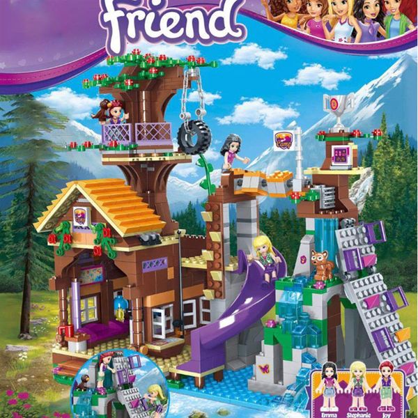 872pcs friends adventure treehouse stephanie digital kit blocks girl emma toy compatible with lepining construction gift 2 orders261f
872pcs friends adventure treehouse stephanie digital kit blocks girl emma toy compatible with lepining construction gift 2 orders261f