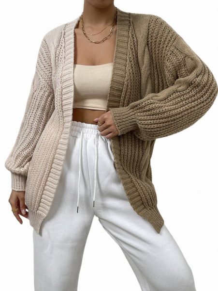 women's sweaters two tone ribbed knit drop shoulder cardigan j2m9#, White;black
women's sweaters two tone ribbed knit drop shoulder cardigan j2m9#, White;black