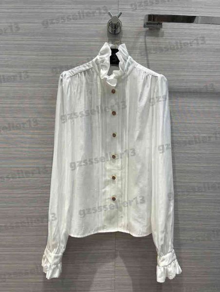 womens blouses cha white designer blouse court style pleated stand collar shirts cotton breathable comfort long sleeve luxury 0912
womens blouses cha white designer blouse court style pleated stand collar shirts cotton breathable comfort long sleeve luxury 0912