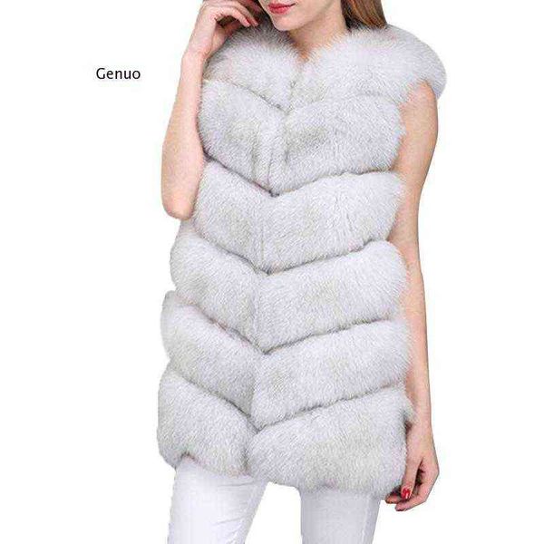women's cape autumn winter warm vest coat high-grade faux fur jacket fashion import long outwear t220831, Black
women's cape autumn winter warm vest coat high-grade faux fur jacket fashion import long outwear t220831, Black
