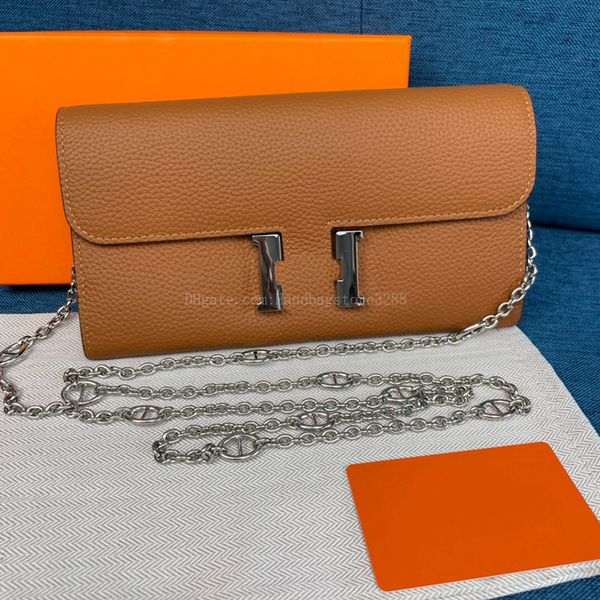 h constances handbags designer luxurious women wallets men lady cowhide chains shoulder bags genuine leather card holders purses wholesale s, Red;black
h constances handbags designer luxurious women wallets men lady cowhide chains shoulder bags genuine leather card holders purses wholesale s, Red;black