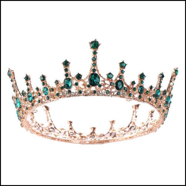 hair clips barrettes vintage baroque green crystal round queen crown wedding tiara bridal diadem gold color headpiece dress hair acc dhp1a, Golden;silver
hair clips barrettes vintage baroque green crystal round queen crown wedding tiara bridal diadem gold color headpiece dress hair acc dhp1a, Golden;silver