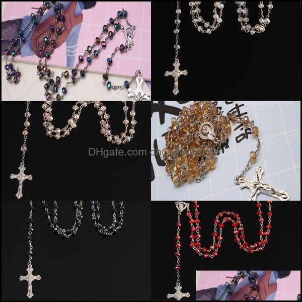 pendant necklaces 24pcs wholesale/6mm crystal rosary necklaces catholic holy land cross prayer necklace 416 h1 drop deli dhseller2010 dhfqw, Silver
pendant necklaces 24pcs wholesale/6mm crystal rosary necklaces catholic holy land cross prayer necklace 416 h1 drop deli dhseller2010 dhfqw, Silver