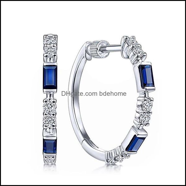 hoop huggie hoop hie delicate small round earrings women blue crystal zircon elegant lady accessories party birthday gift fashion dh2is, Golden;silver
hoop huggie hoop hie delicate small round earrings women blue crystal zircon elegant lady accessories party birthday gift fashion dh2is, Golden;silver