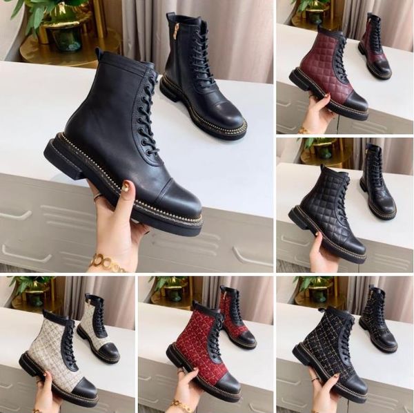designer sandals lingge lace up booties small fragrance thick sole thick heel leather color-blocking martin boots outdoor, Black
designer sandals lingge lace up booties small fragrance thick sole thick heel leather color-blocking martin boots outdoor, Black