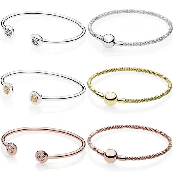 bangle original rose gold signature open bangle ball clasp mesh bracelet fit 925 sterling silver bangle bead charm europe diy jewelry 220831, Black
bangle original rose gold signature open bangle ball clasp mesh bracelet fit 925 sterling silver bangle bead charm europe diy jewelry 220831, Black