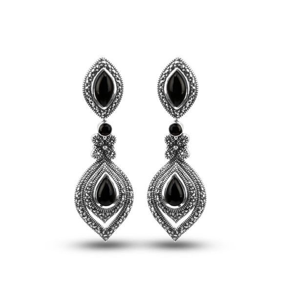 wonen fashion dangles vintage s925 sterling silver leaf long earrings inlaid water drop shaped chalcedony retro jewelry christmas gift
wonen fashion dangles vintage s925 sterling silver leaf long earrings inlaid water drop shaped chalcedony retro jewelry christmas gift
