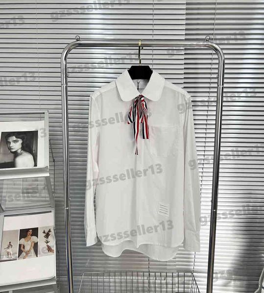 luxury womens blouses tb college style designer blouse fashion brand super slim fit women clothing 0912, White
luxury womens blouses tb college style designer blouse fashion brand super slim fit women clothing 0912, White