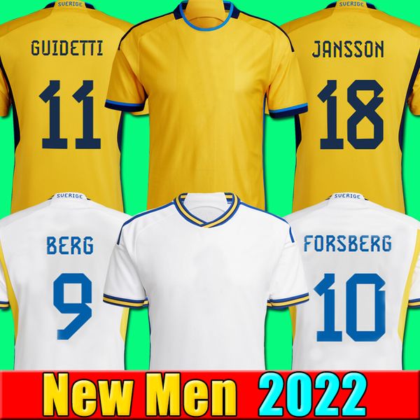 new men 2022 sweden soccer jersey 22 23home away ibrahimovic kit kulusevski berg forsberg larsson tankovic isak claesso jersey football shir, Black;yellow
new men 2022 sweden soccer jersey 22 23home away ibrahimovic kit kulusevski berg forsberg larsson tankovic isak claesso jersey football shir, Black;yellow