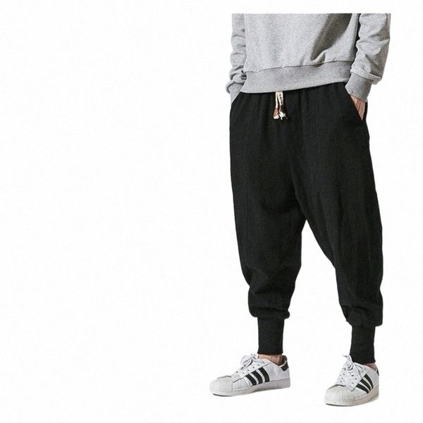 men's pants men's pants 2022 xfh chinese style harem men streetwear casual joggers mens cotton linen sweatpants ankle-length k4sd#, Black
men's pants men's pants 2022 xfh chinese style harem men streetwear casual joggers mens cotton linen sweatpants ankle-length k4sd#, Black