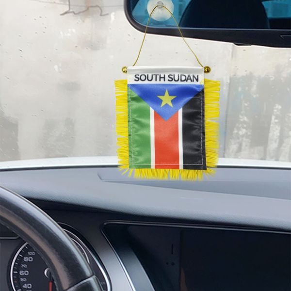10x15 cm south sudan fringy window hanging flag double sided mini hanging flags with suction cup for home office door decor
10x15 cm south sudan fringy window hanging flag double sided mini hanging flags with suction cup for home office door decor