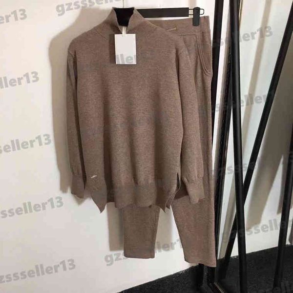 womens two pieces pants d designer casual knit two-piece sets bee embroidered pullover slit knit sweater high waist wide leg pants suit wome, White
womens two pieces pants d designer casual knit two-piece sets bee embroidered pullover slit knit sweater high waist wide leg pants suit wome, White