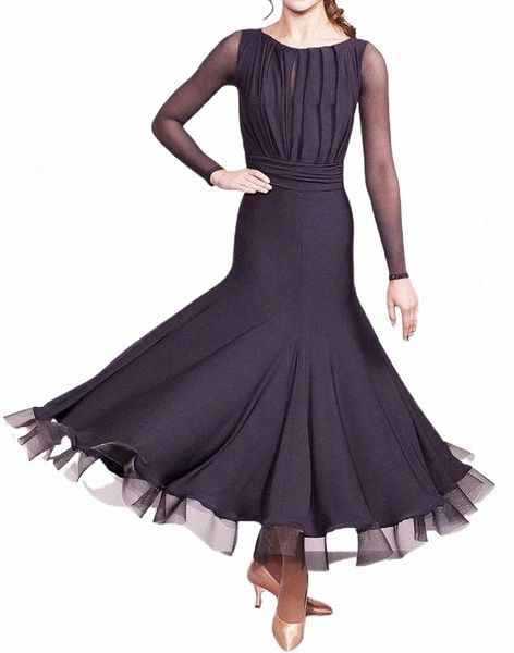 stage wear ladies ballroom dance dress standard costumes spandex for women competition dresses stage wear i17j#, Black;red 
stage wear ladies ballroom dance dress standard costumes spandex for women competition dresses stage wear i17j#, Black;red