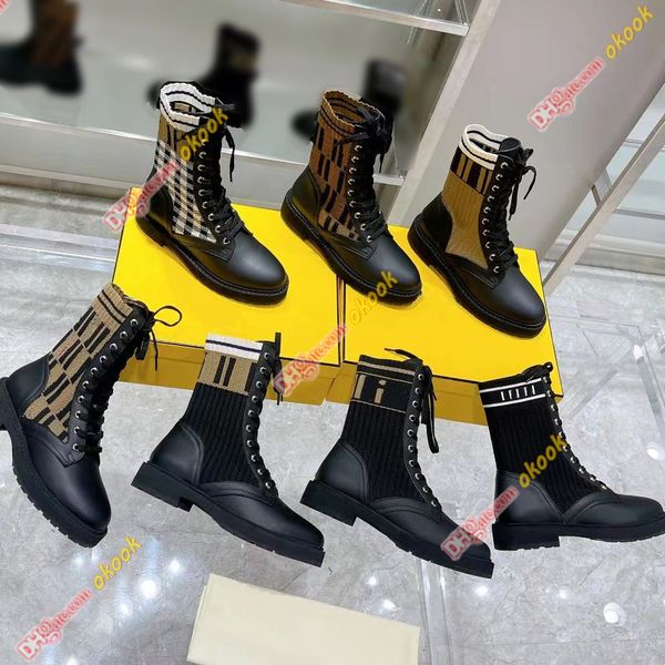 women designer rockoko boots stretch fabric and black leather womens biker boots british wind winter boot personality double soles non-slip
women designer rockoko boots stretch fabric and black leather womens biker boots british wind winter boot personality double soles non-slip