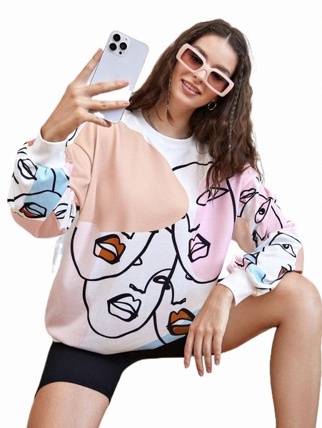 women's hoodies & sweatshirts colorblock figure graphic drop shoulder sweatshirt h2w1#, Black
women's hoodies & sweatshirts colorblock figure graphic drop shoulder sweatshirt h2w1#, Black