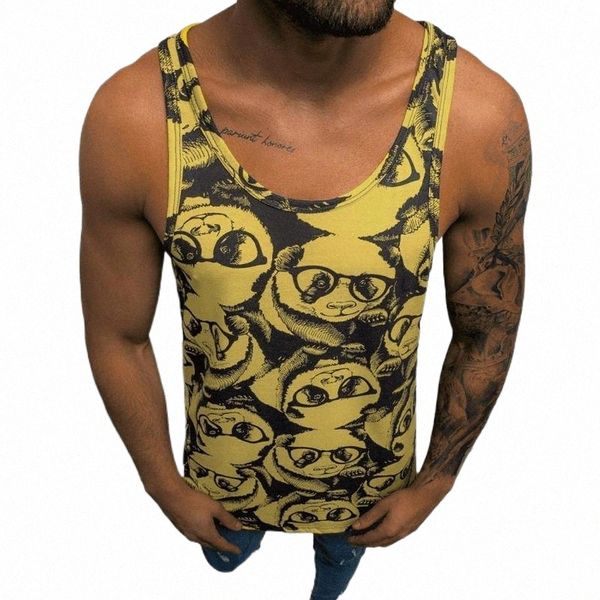 men' tank men' tank summer men panda sleeveless cute animal print vests for male casual streetwear tanks clothes drop l88p#, White;black
men' tank men' tank summer men panda sleeveless cute animal print vests for male casual streetwear tanks clothes drop l88p#, White;black
