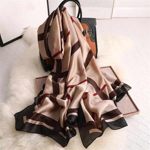 designer 2020 women silk scarf luxury striped print female shawls foulard lady hijab beach scarfs stoles306g, Blue;gray
designer 2020 women silk scarf luxury striped print female shawls foulard lady hijab beach scarfs stoles306g, Blue;gray