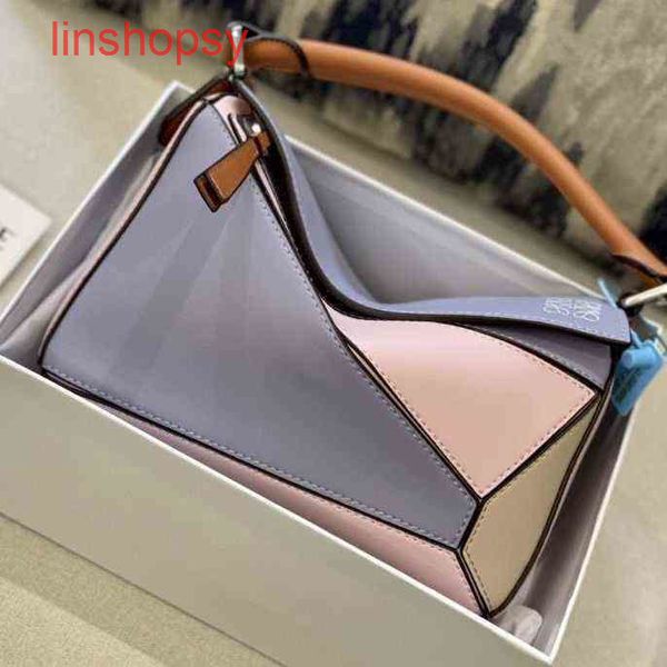 bags classic loews trend handbags cowhide geometric stitched women's versatile