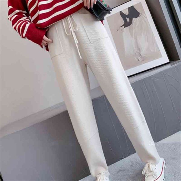 women's shorts knitted straight pants autumn solid color basic style versatile temperament high waist loose and thin casual pants 4nel, White;black
women's shorts knitted straight pants autumn solid color basic style versatile temperament high waist loose and thin casual pants 4nel, White;black