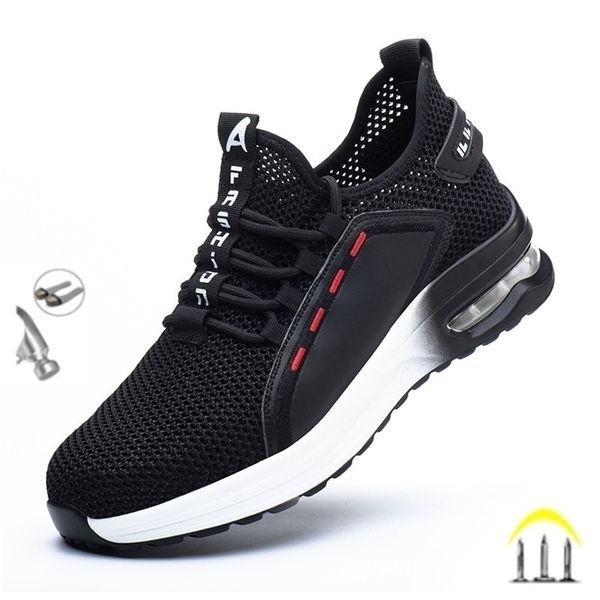 dress shoes safety work with steel toe woman indestructible tennis for men antismash construction boots iron sneakers 220829, Black
dress shoes safety work with steel toe woman indestructible tennis for men antismash construction boots iron sneakers 220829, Black