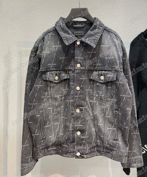 xinxinbuy men designer coats denim jackets small letter print washing paris pullover women blue gray black xs-xl, Black;brown
xinxinbuy men designer coats denim jackets small letter print washing paris pullover women blue gray black xs-xl, Black;brown
