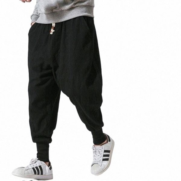 men's pants men's pants spring autumn sweatpants cotton flax trousers ankle men loose harem chinese style bloomers linen sweat 72k, Black
men's pants men's pants spring autumn sweatpants cotton flax trousers ankle men loose harem chinese style bloomers linen sweat 72k, Black