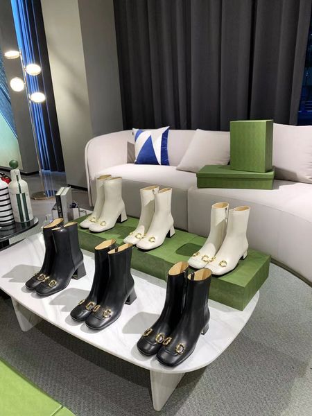 luxury designer new women horsebit ankle boots a2 leather zipper tassel double g mid heel boot fashion comfortable size 35-40, Black
luxury designer new women horsebit ankle boots a2 leather zipper tassel double g mid heel boot fashion comfortable size 35-40, Black