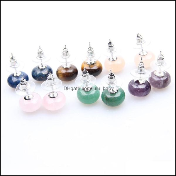 stud 12x7mm natural stone stud earrings healing crystal rose quartz ball beads stainless steel fashion ear jewlry for women girl whol dhnd3, Golden;silver
stud 12x7mm natural stone stud earrings healing crystal rose quartz ball beads stainless steel fashion ear jewlry for women girl whol dhnd3, Golden;silver