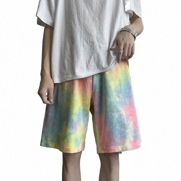 men's shorts nicemix sports tie dye shorts men women summer 2021 tie-dye tide brand colourful cotton ins trend casual loose five-point, White;black
men's shorts nicemix sports tie dye shorts men women summer 2021 tie-dye tide brand colourful cotton ins trend casual loose five-point, White;black