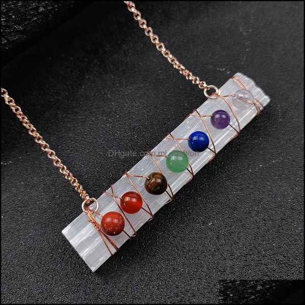pendant necklaces plaster pillar necklace reiki healing cystal seven chakra beads energy pendant charms necklaces pendum dhseller2010 dhfv2, Silver
pendant necklaces plaster pillar necklace reiki healing cystal seven chakra beads energy pendant charms necklaces pendum dhseller2010 dhfv2, Silver