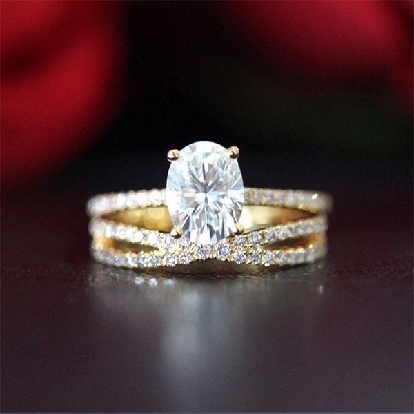 solitaire ring wedding rings 18k yellow gold set 8mm 2ct oval brilliant cut engagement band for women 220829, Golden;silver
solitaire ring wedding rings 18k yellow gold set 8mm 2ct oval brilliant cut engagement band for women 220829, Golden;silver
