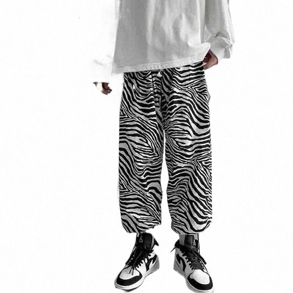 men's pants men's pants style hip-hop harajuku casual trendy summer personality irregular stripe printed ruffian handsome zebra pr, Black
men's pants men's pants style hip-hop harajuku casual trendy summer personality irregular stripe printed ruffian handsome zebra pr, Black