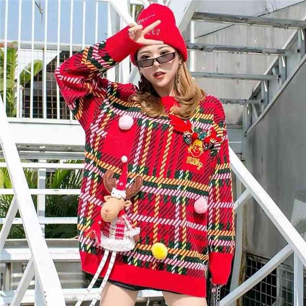 women's sweaters children's fun sweater is a style in autumn and winter with long sleeves round neck loose thick contrast color sw, White;black
women's sweaters children's fun sweater is a style in autumn and winter with long sleeves round neck loose thick contrast color sw, White;black