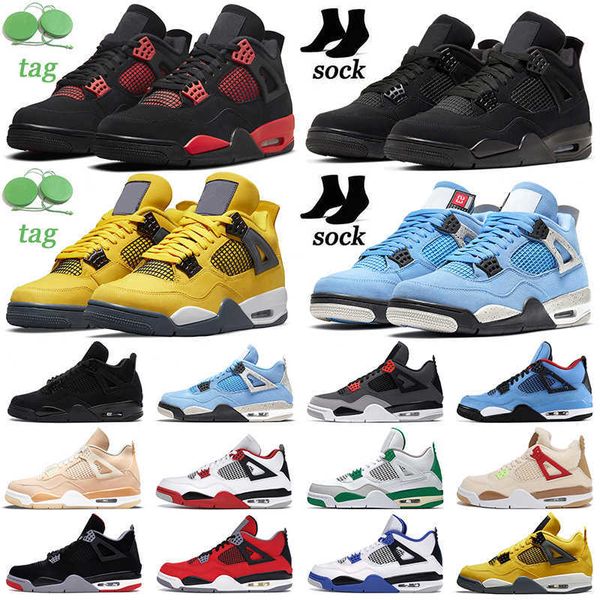 4 4s men basketball shoes red thunder black cat bred cactus pine green motorsports sail mens womens trainers outdoor sports sneakers
4 4s men basketball shoes red thunder black cat bred cactus pine green motorsports sail mens womens trainers outdoor sports sneakers