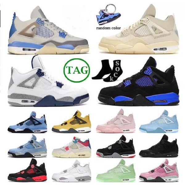 4 4s men women basketball shoes jumpman red thunder sail black cat white oreo pure money infrared military metallic purple cool grey motorsp
4 4s men women basketball shoes jumpman red thunder sail black cat white oreo pure money infrared military metallic purple cool grey motorsp