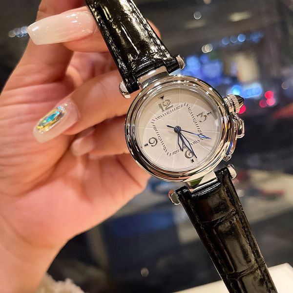 watch quartz movement women watches bracelet business wristwatches stainless steel case casual wristband 35mm montre de luxe, Slivery;brown
watch quartz movement women watches bracelet business wristwatches stainless steel case casual wristband 35mm montre de luxe, Slivery;brown