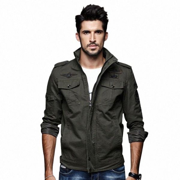 men's jackets men's jackets quality men autumn and winter jacket army green stand collar coat fashion e3iw#, Black;brown
men's jackets men's jackets quality men autumn and winter jacket army green stand collar coat fashion e3iw#, Black;brown