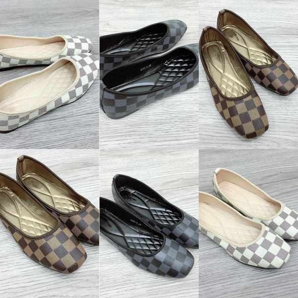 ballet flats 2022 designer womens slip on dress shoes grid plaid women ccs shallow boat shoes ladies female monograms flat shoe 2022 spring, Black
ballet flats 2022 designer womens slip on dress shoes grid plaid women ccs shallow boat shoes ladies female monograms flat shoe 2022 spring, Black