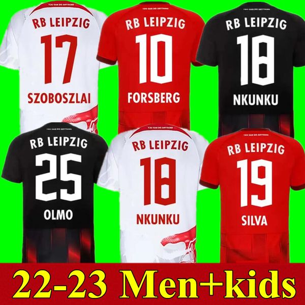 22 23 rbl leipziges silva soccer jerseys home away 2022 olmo poulsen forsberg hee chan sabitzer upamecano szoboszlai kluivert football shirt, Black;yellow
22 23 rbl leipziges silva soccer jerseys home away 2022 olmo poulsen forsberg hee chan sabitzer upamecano szoboszlai kluivert football shirt, Black;yellow