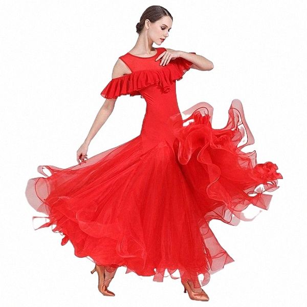 stage wear red ballroom dress woman dance clothes spanish flamenco viennese waltz fringe tango foxtrot stage wear w0e6#, Black;red
stage wear red ballroom dress woman dance clothes spanish flamenco viennese waltz fringe tango foxtrot stage wear w0e6#, Black;red