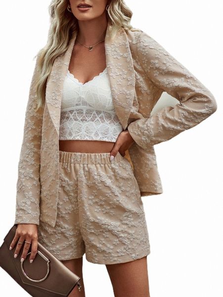 two piece dress floral pattern shawl collar single button blazer & shorts h0b1#, White
two piece dress floral pattern shawl collar single button blazer & shorts h0b1#, White